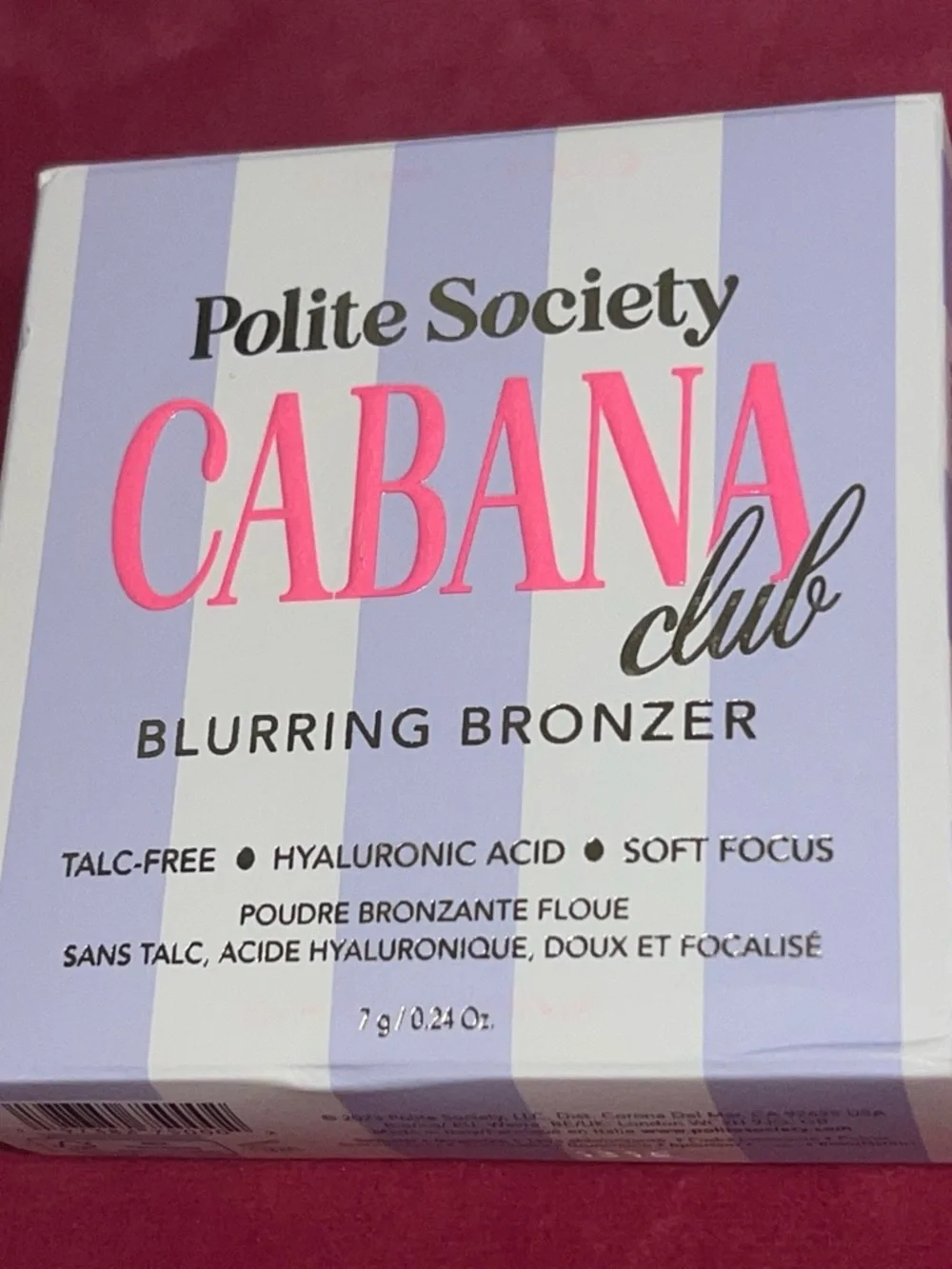 Cabana Club Blurring Bronzer shade French Riveria